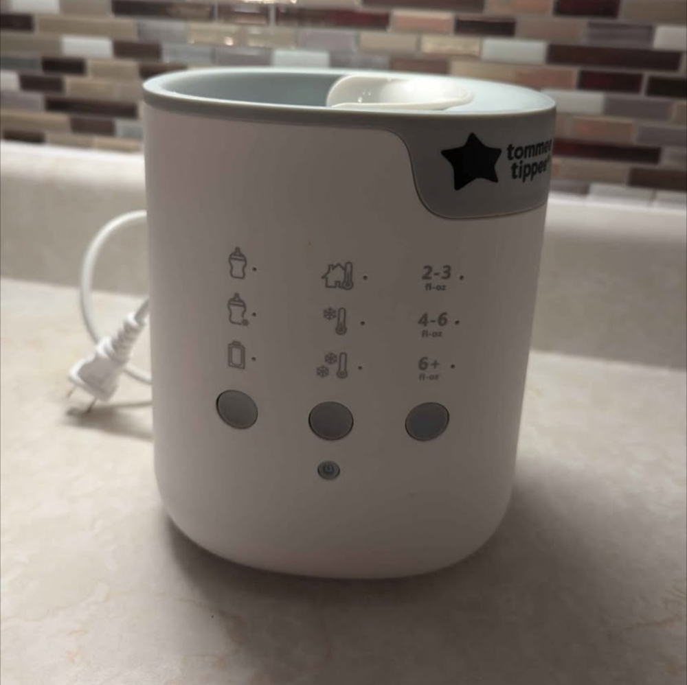 Tommee Tippee White Bottle Warmer